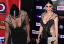 Society Achievers Awards, Net Dress, Wardrobe Malfunction,