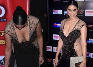 Society Achievers Awards, Net Dress, Wardrobe Malfunction,