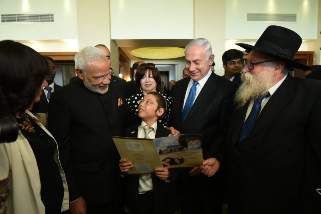 26/11 survivor baby Moshe, PM Modi, Israel Prime Minister Benjamin Netanyahu, 