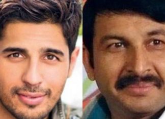 FIR against Siddharth Malhotra, Manoj Tiwari, Comment on bhojpuri