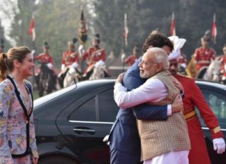 Justin Trudeau, Canadian PM, PM Modi, Gaurd Of Honour, Hyderabad House