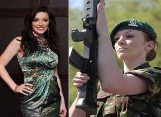 Former Miss England, Army Job, Katrina Hauj