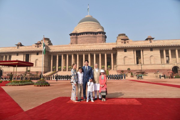 Justin Trudeau, Canadian PM, PM Modi, Gaurd Of Honour, Hyderabad House