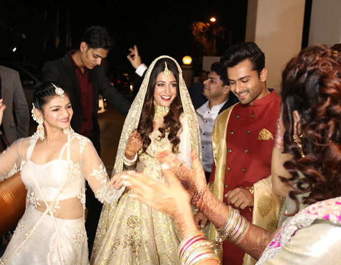 Simar, Shoaib Ibrahim, Deepika Kakkar, Bharti, Reception Party