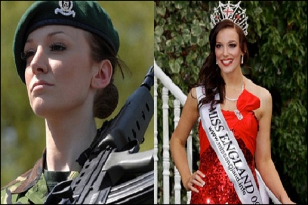 Former Miss England, Army Job, Katrina Hauj