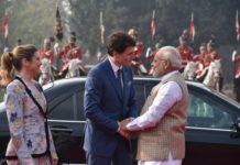 Justin Trudeau, Canadian PM, PM Modi, Gaurd Of Honour, Hyderabad House