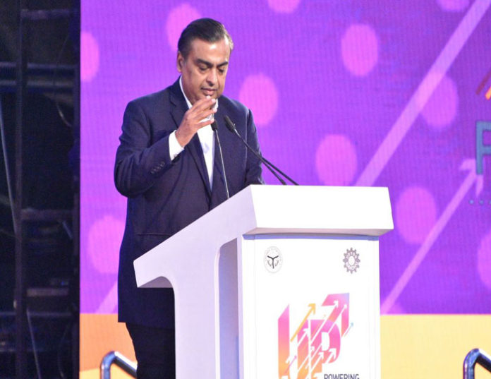 UP Investors Summit 2018, Mukesh Ambani, JIo, PM Modi, Namami Gange, Jio Project, Employment in UP, Reliance Foundation