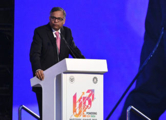 Tata Group, N CHandrashekharan, TCS, Employment, UP Investors Summit 2018, Subhash CHandra