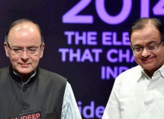 P. Chidambaram, Arun Jaitley, Budget