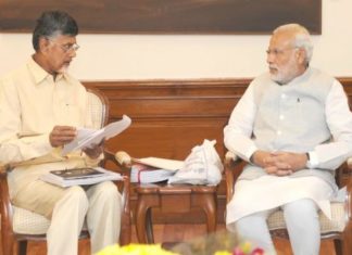 Chandra Babu Naidu, PM Modi, Union Budget 2018. Budget 2018, BJP, TDP, Telugu Desham Party