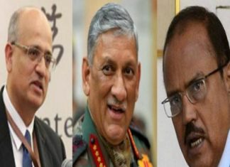 Bipin Rawat, Vijay Gokhale, Ajit Dobhal, Doklam, Bhutan Visit