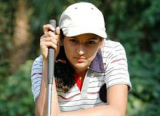 Golfer Neha Tripathi