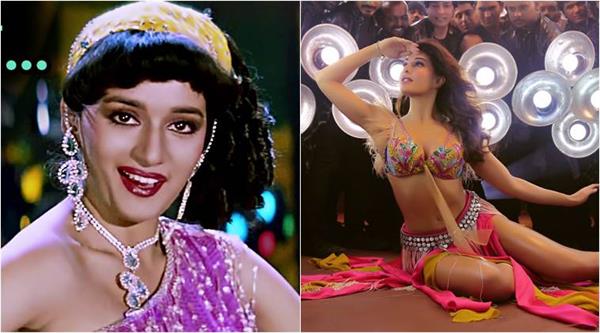 Bollywood Actress,Jacqueline Fernandez,Madhuri Dixit,Dedicated Dance Ek Do Teen Song