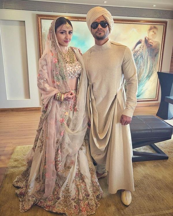  Bollywood Actors,Soha Ali Khan,Kunal Khemu,Husband And Wife,Wedding Photoshoot