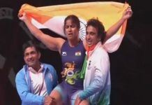 Asian Wrestling Championship, Sakshi Malik, Navjot Kaur, Gold Medal, Bronze Medal