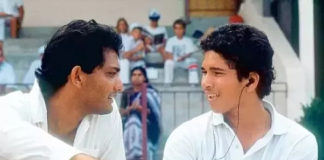 sachin with azhar