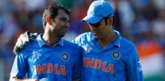 shami with dhoni