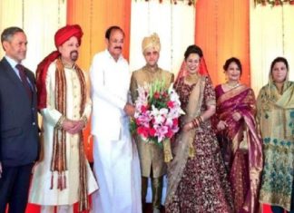 IAS topper, Tina Dabi, Marriage Reception, Delhi, Venkaiah Naidu