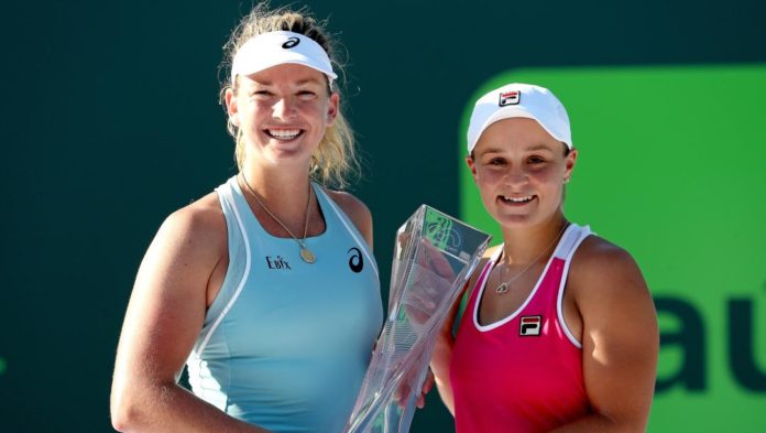 Ashleigh Barty and CoCo Vandeweghe captured their first doubles