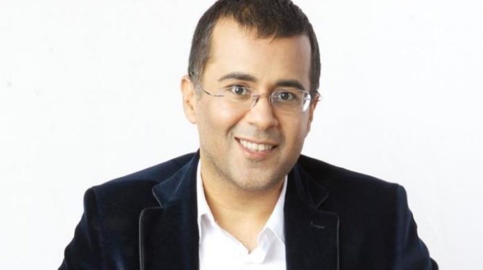 Chetan BHagat, April Fool, Tweet, Congress