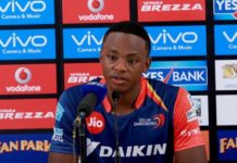 Delhi Dare Devil Fast Bowler Kagiso Rabada