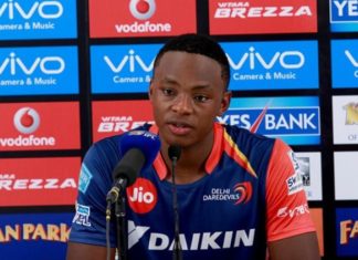 Delhi Dare Devil Fast Bowler Kagiso Rabada