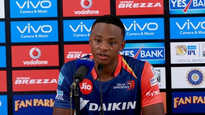 Delhi Dare Devil Fast Bowler Kagiso Rabada