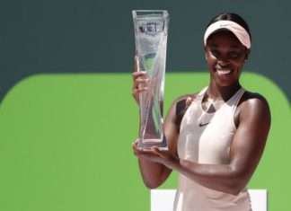 Tennis: Miami Open,Sloane Stephens