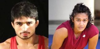 CWG 2018, Commonwealth Games, Rahul Aware, Gold, Babita Phogat