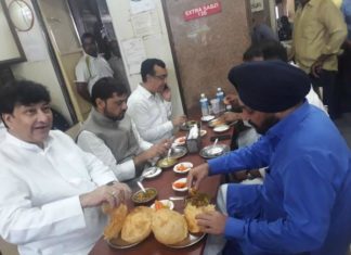 Congress fast, Arvinder Singh Lovely, Ajay Maken, BJP leader Harish Khurana