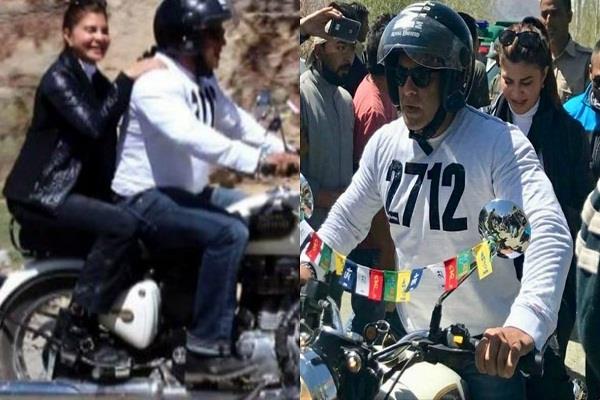 salman khan,jacqueline fernandez,bike ride,shooting race 3,viral video,pictures