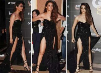 Bollywood Actress,Surveen Chawla,GQ Style Awards,Adjust Dress