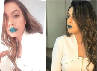 Television Actress,Blue Lipstick,Nia Sharma,Trolled