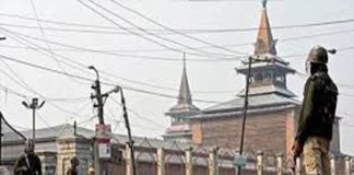 jamia masjid, srinagar, hartaal, hurriyat, namaz