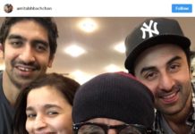 Bollywood Actor,Amitabh Bachchan,Share Selfie,Alia Bhatt,Ranbir Kapoor,Brahmastra Shooting