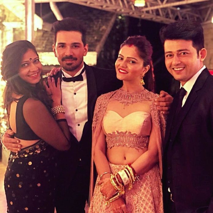 Rubina dilaik,Abhinav shukla,party pictures,shimla party