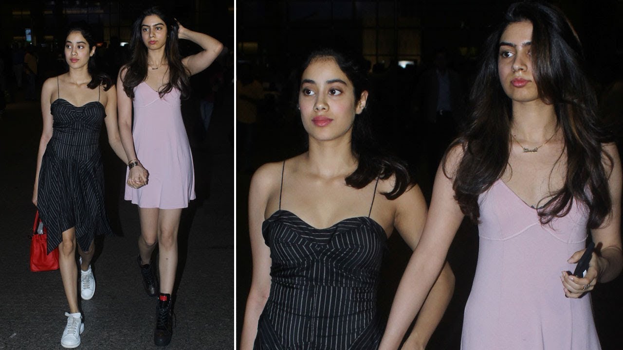 Bollywood Actress,Khushi Kapoor,Kiss Sister,Janhvi Kapoor