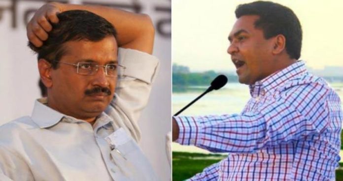 Delhi, Arvind Kejriwal, Kapil Mishra