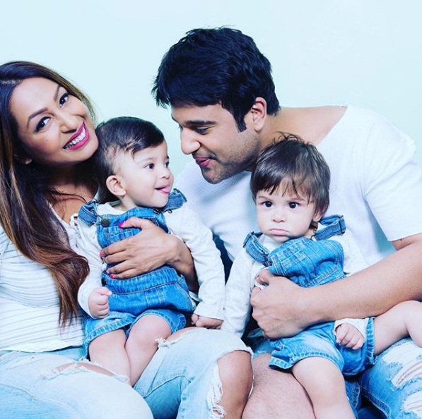 Krishna Abhishek,celebrate,children,first birthday,Ryan,Krishank,kashmira