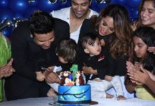 Krishna Abhishek,celebrate,children,first birthday,Ryan,Krishank,kashmira