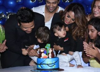 Krishna Abhishek,celebrate,children,first birthday,Ryan,Krishank,kashmira