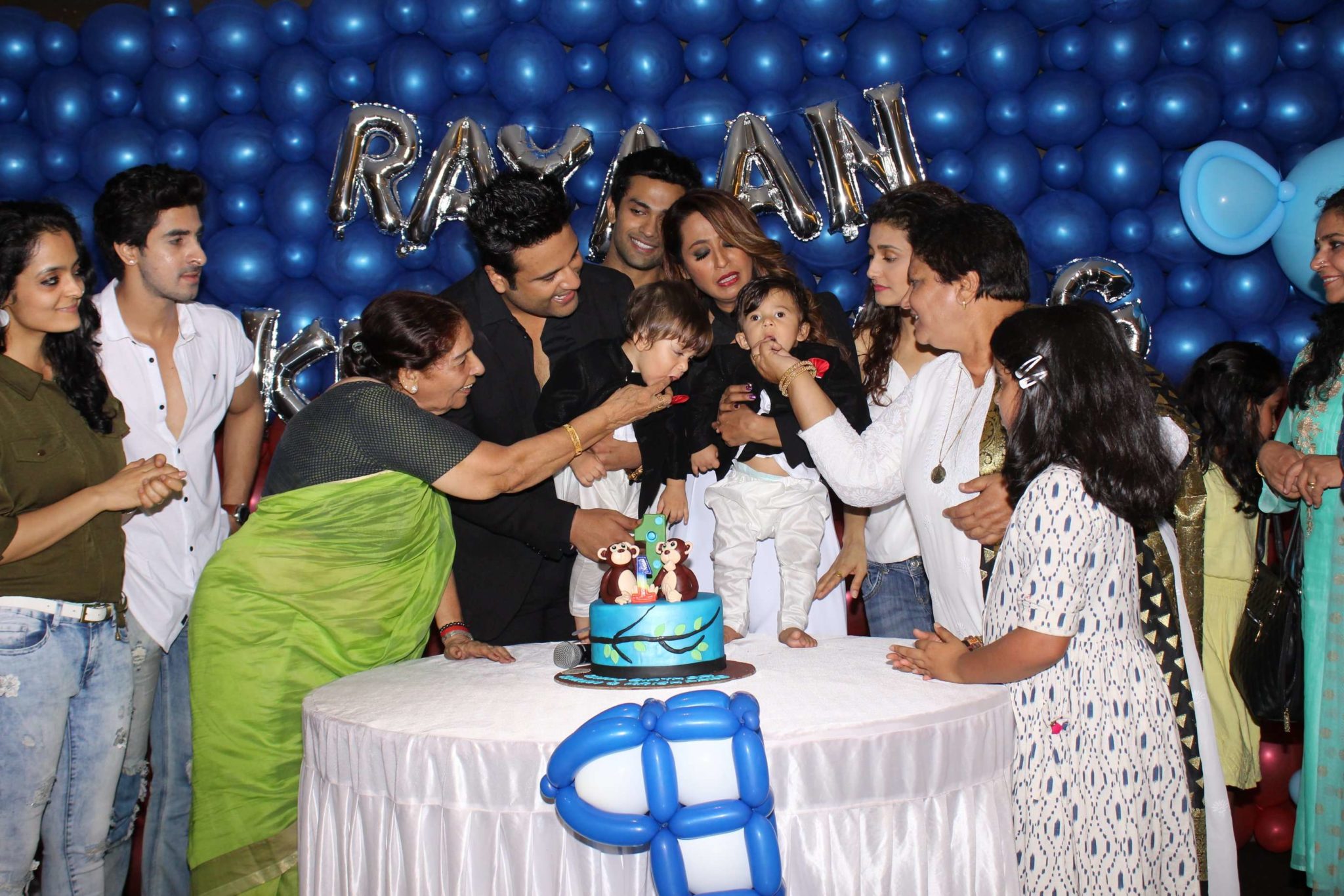 Krishna Abhishek,celebrate,children,first birthday,Ryan,Krishank,kashmira