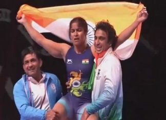 Asian Wrestling Championship, Sakshi Malik, Navjot Kaur, Gold Medal, Bronze Medal