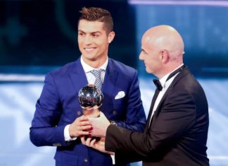 Cristiano Ronaldo become best footballer of Portugal 2017