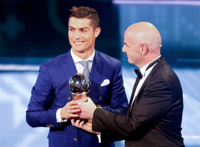 Cristiano Ronaldo become best footballer of Portugal 2017