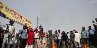 SC/ST Bill, Dalit Protest, Bharat Band, Faridabad, Stone Pelting