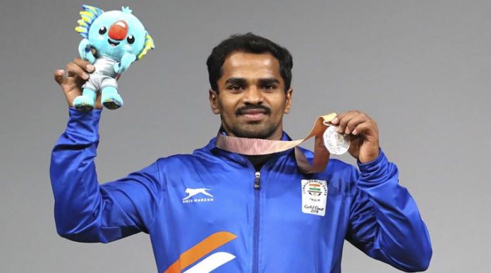 CWG 2018 Gururaj Wins Silver Medal In Weightlifting