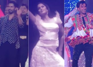 ranveer singh shahid kapoor katrina kaif karan johar shraddha kapoor manish malhotra dance video viral businessman NL Rungta daughter sangeet ceromony