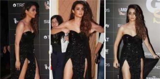 Bollywood Actress,Surveen Chawla,GQ Style Awards,Adjust Dress